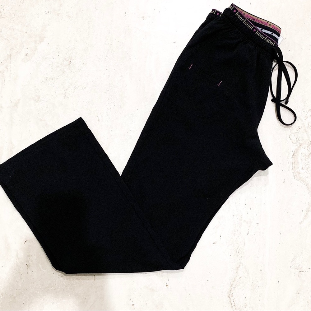 Black Heartsoul Pant Scrubs